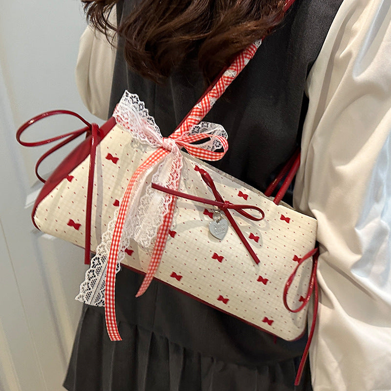 Elegant Floral Embroidered Handbag