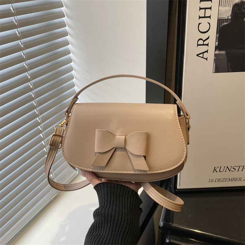 Bow-Detail Crossbody Handbag