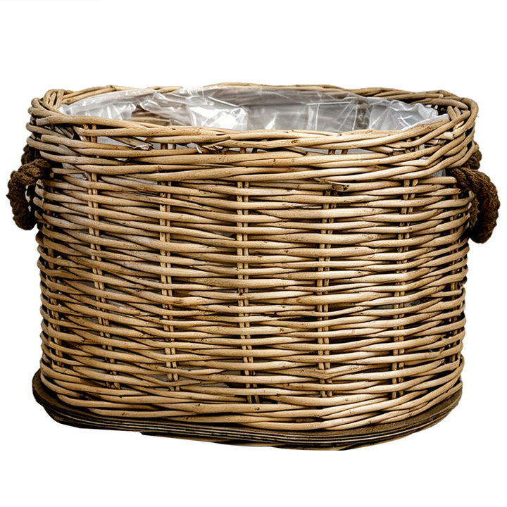Willow woven basket with inner lining Kalsten