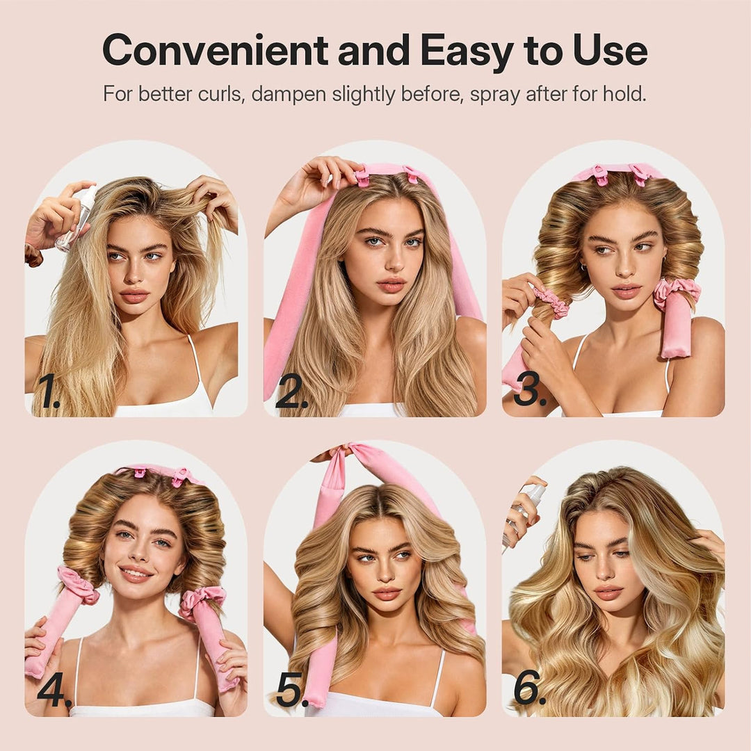 Heatless Hair Curling Kit