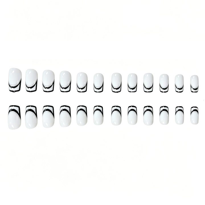 Elegant Geometric Nail Art Kalsten