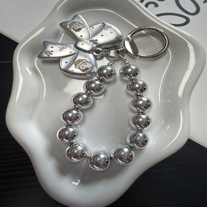 Playful Beaded Keychain Holder Kalsten