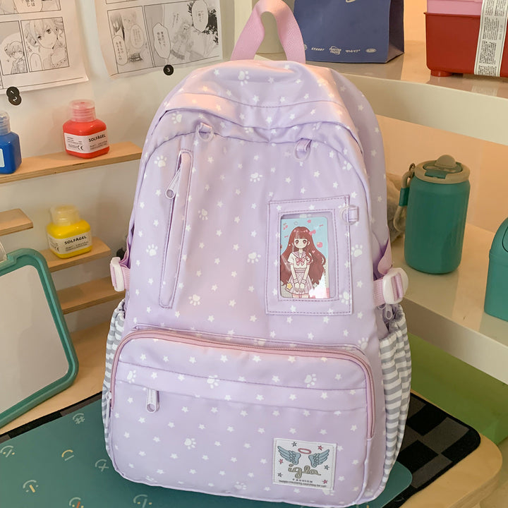Cute Character-Themed School Backpack Kalsten