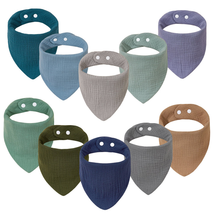 Soft Muslin Bandana Bibs kalsten