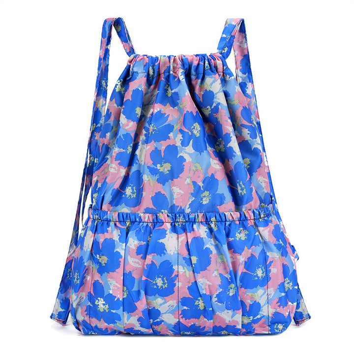 Floral Print Drawstring Backpack Kalsten