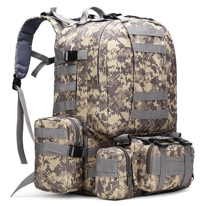 Tactical Backpack With Versatile Storage Space And Modular Pockets Kalsten