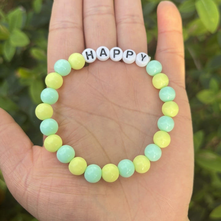 Friendship bracelet made of pastel beads Kalsten