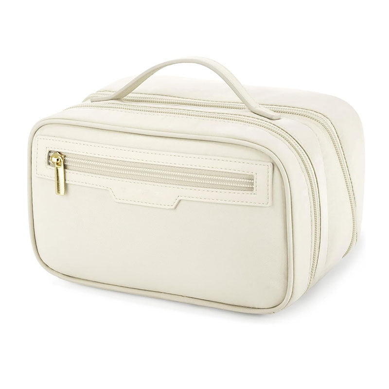 Cosmetic organizer with multiple compartments and removable interior compartment Kalsten