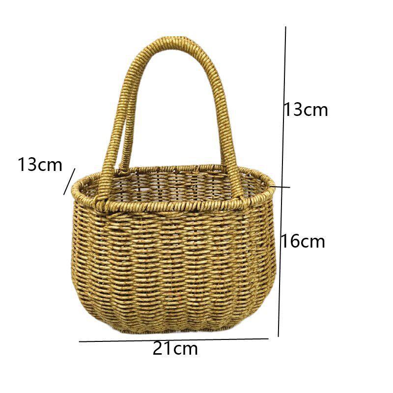 Handwoven Decorative Basket Kalsten