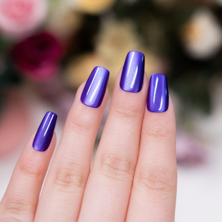 Glossy Press-On Nail Art  1791110921