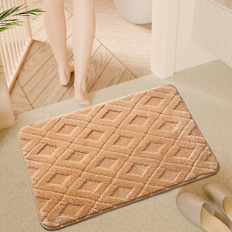 Textured Memory Foam Bath Mat Kalsten