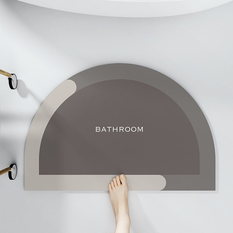 Contemporary Abstract Bathroom Mat Kalsten