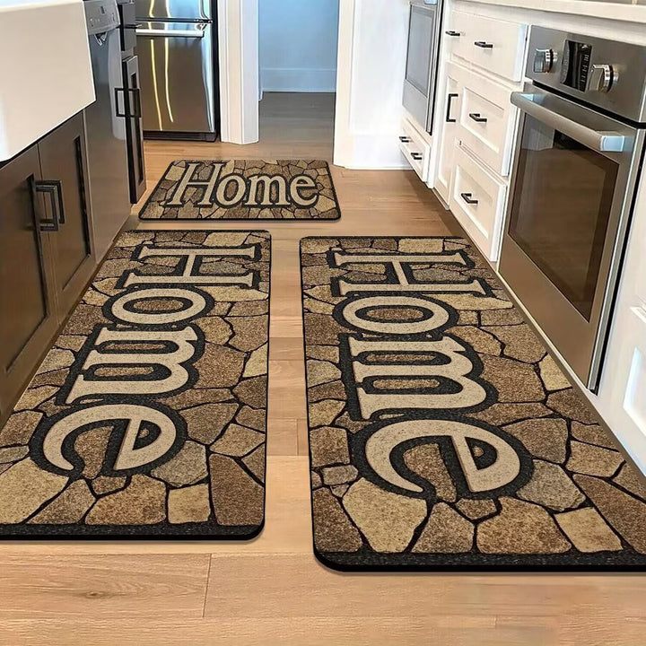 Stone-Inspired Decorative Area Mat Kalsten