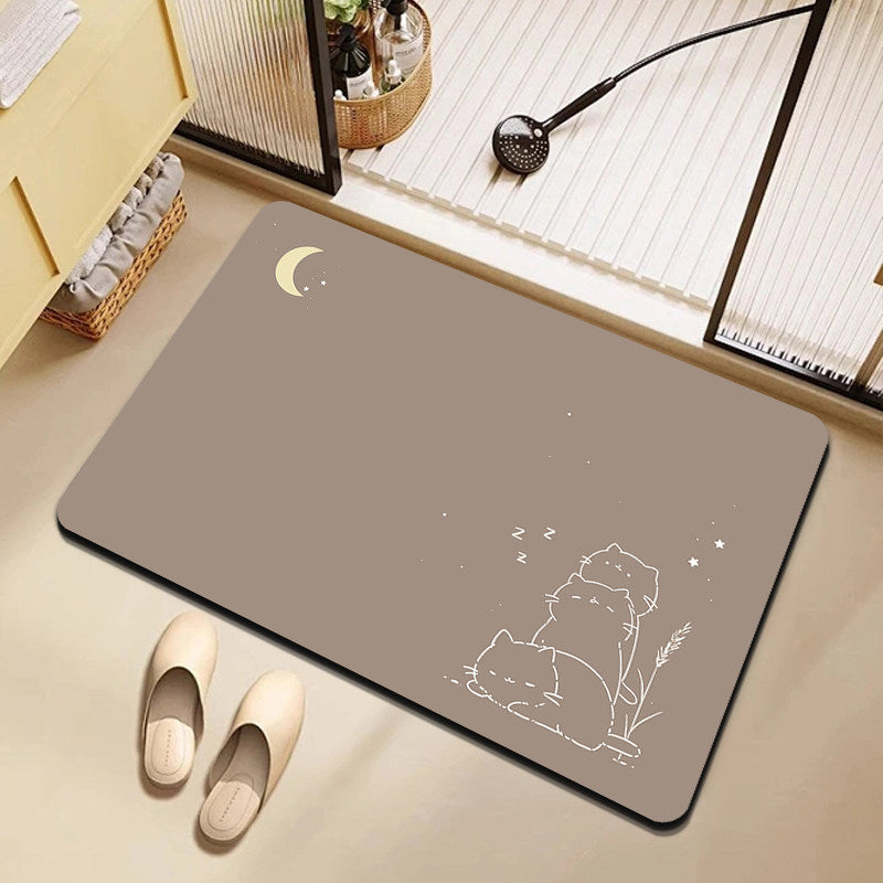 Cartoon Themed Indoor Mat for Home