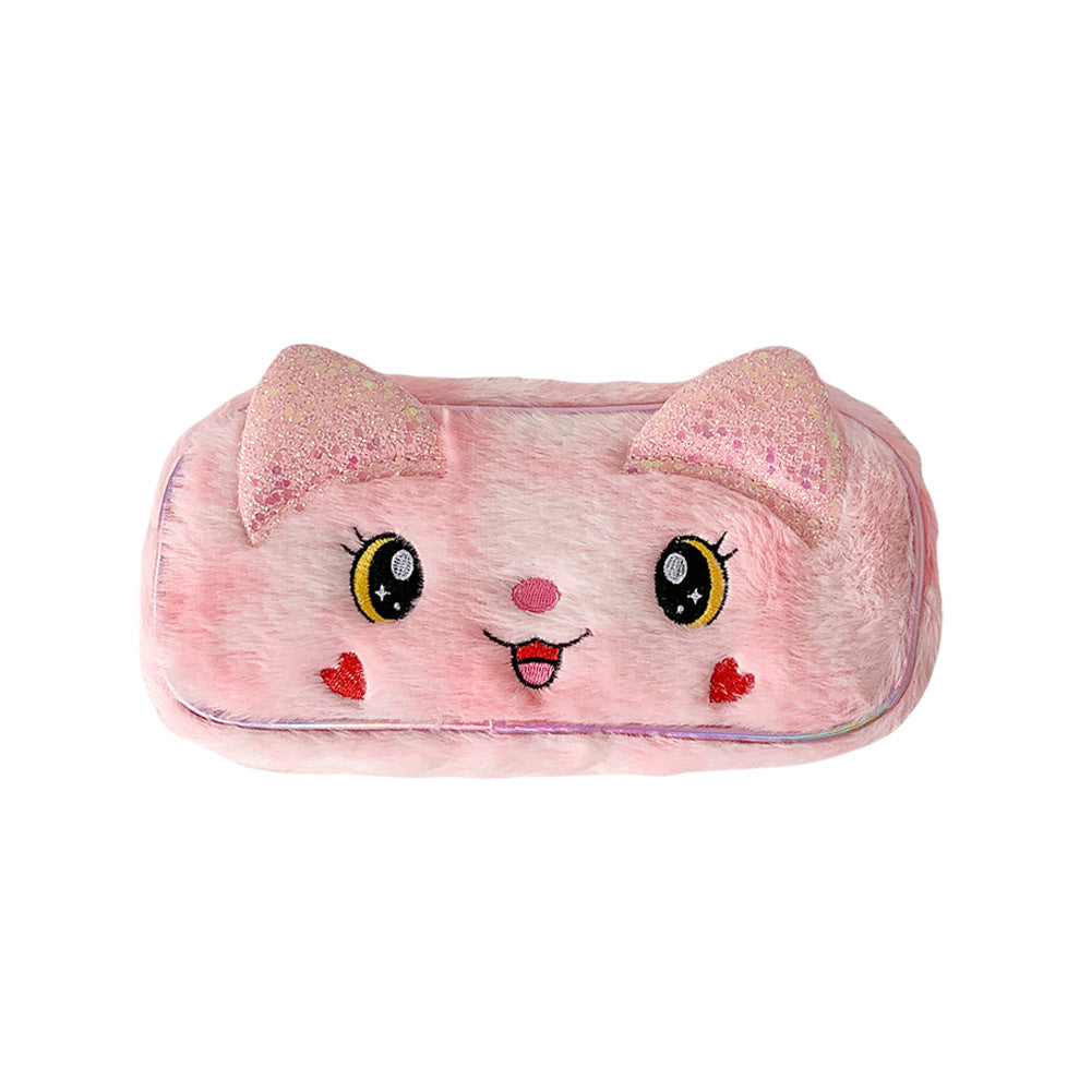 Plush Animal-Themed Pencil Case Kalsten
