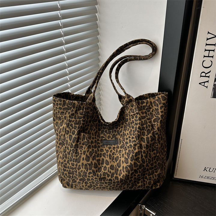 Eco-Friendly Reusable Leopard Print Tote Bag Kalsten