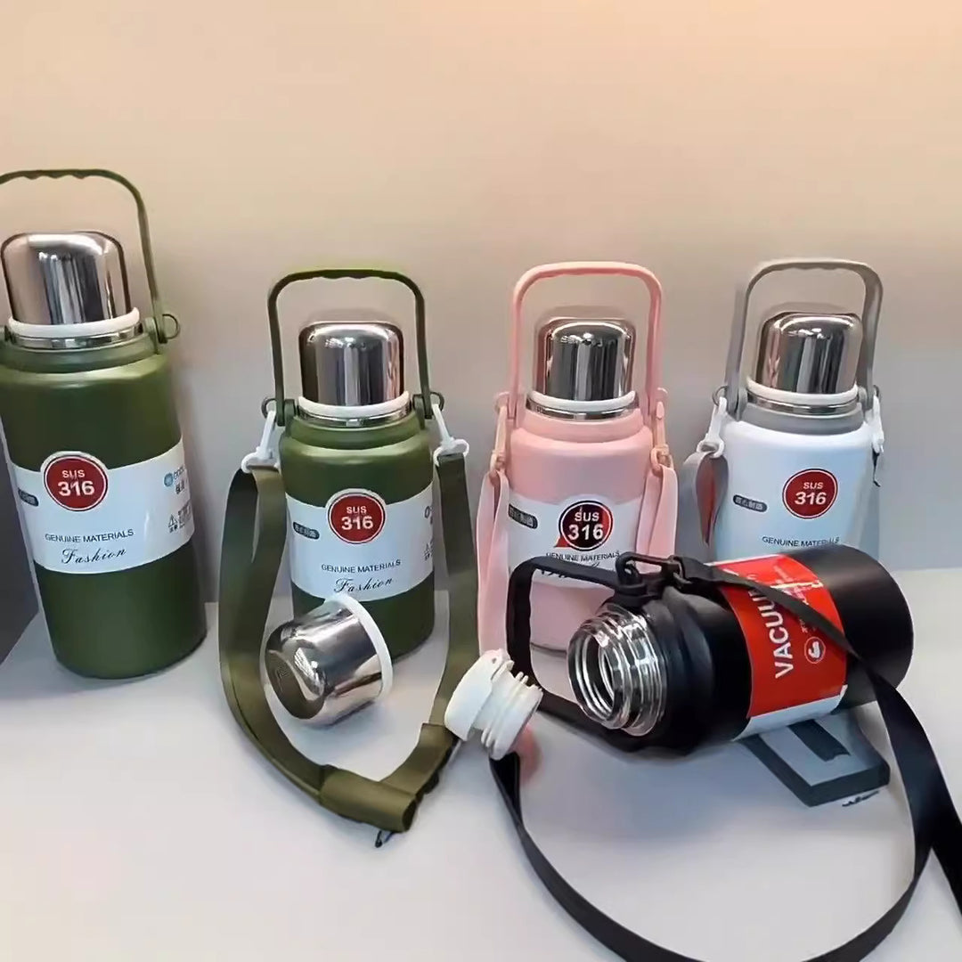 Men's insulated stainless steel thermos Kalsten