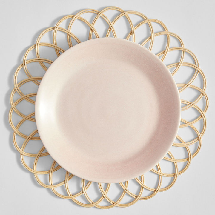 Decorative coaster made of woven rattan Kalsten
