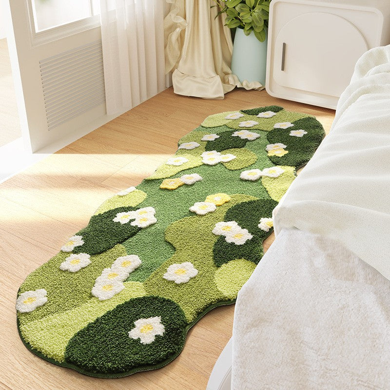 Botanical Leaf Bath Mat Kalsten