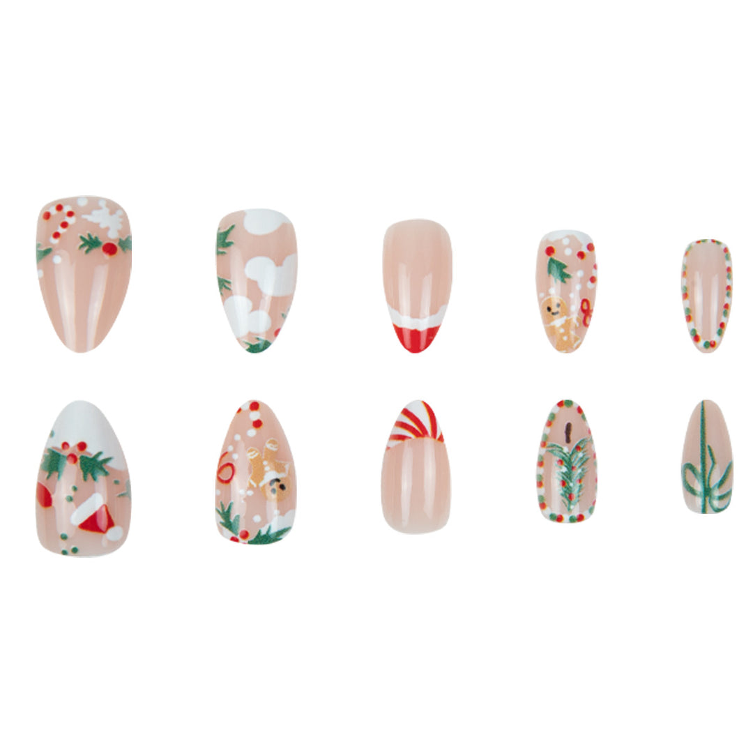 Holiday-Themed Creative Nail Art Set Kalsten