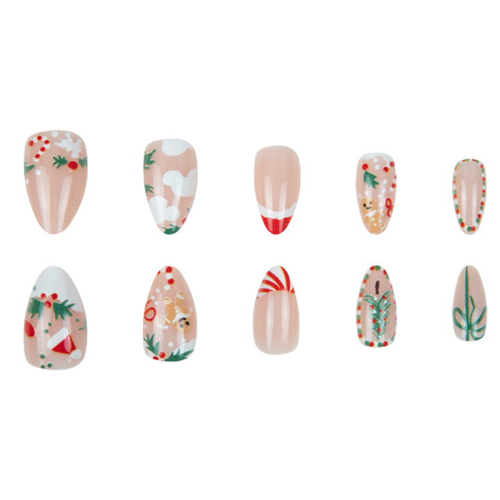 Holiday-Themed Creative Nail Art Set Kalsten