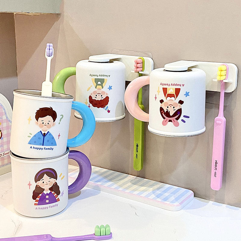 Wall cup holder with creative cartoon design Kalsten