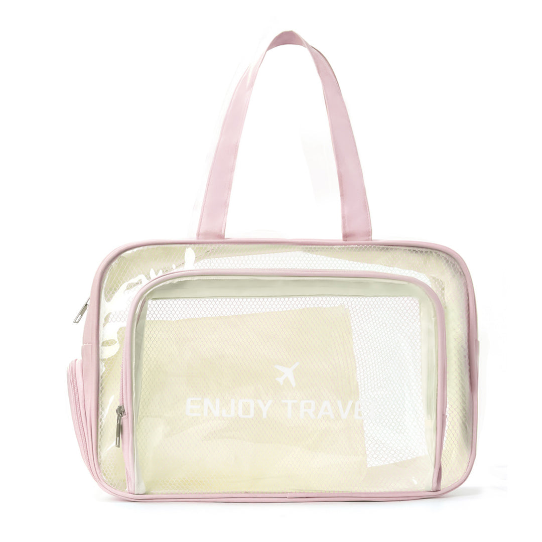 Transparent Travel Bag with Versatile Compartments Kalsten