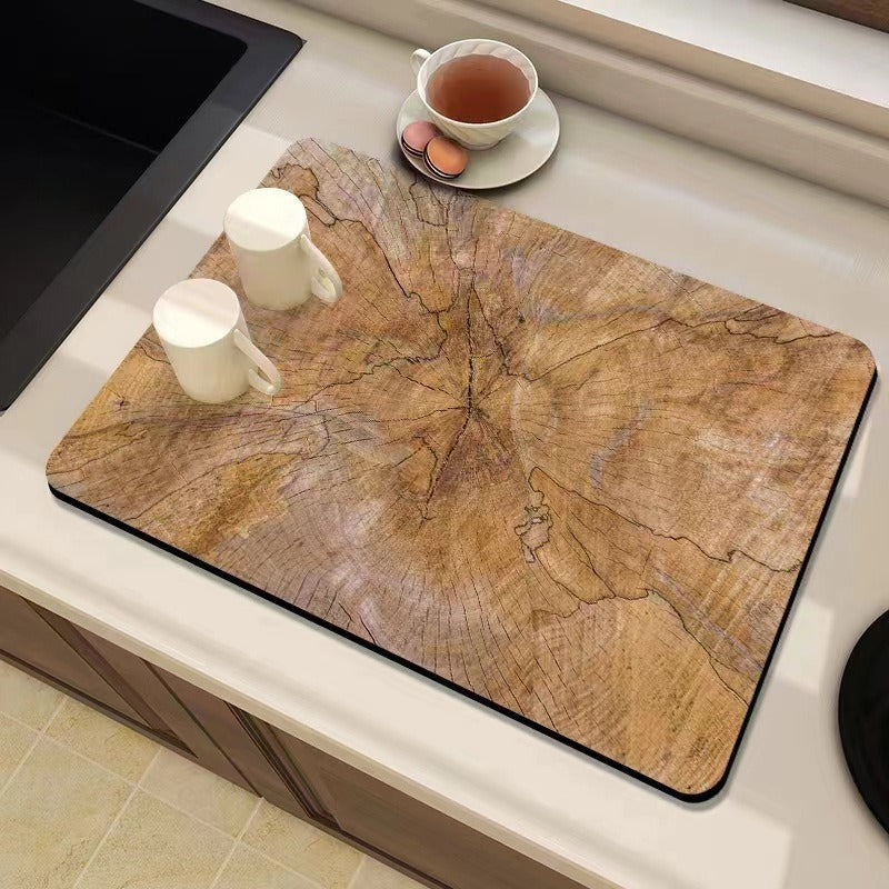 Natural Wood-Themed Desk Mat Kalsten