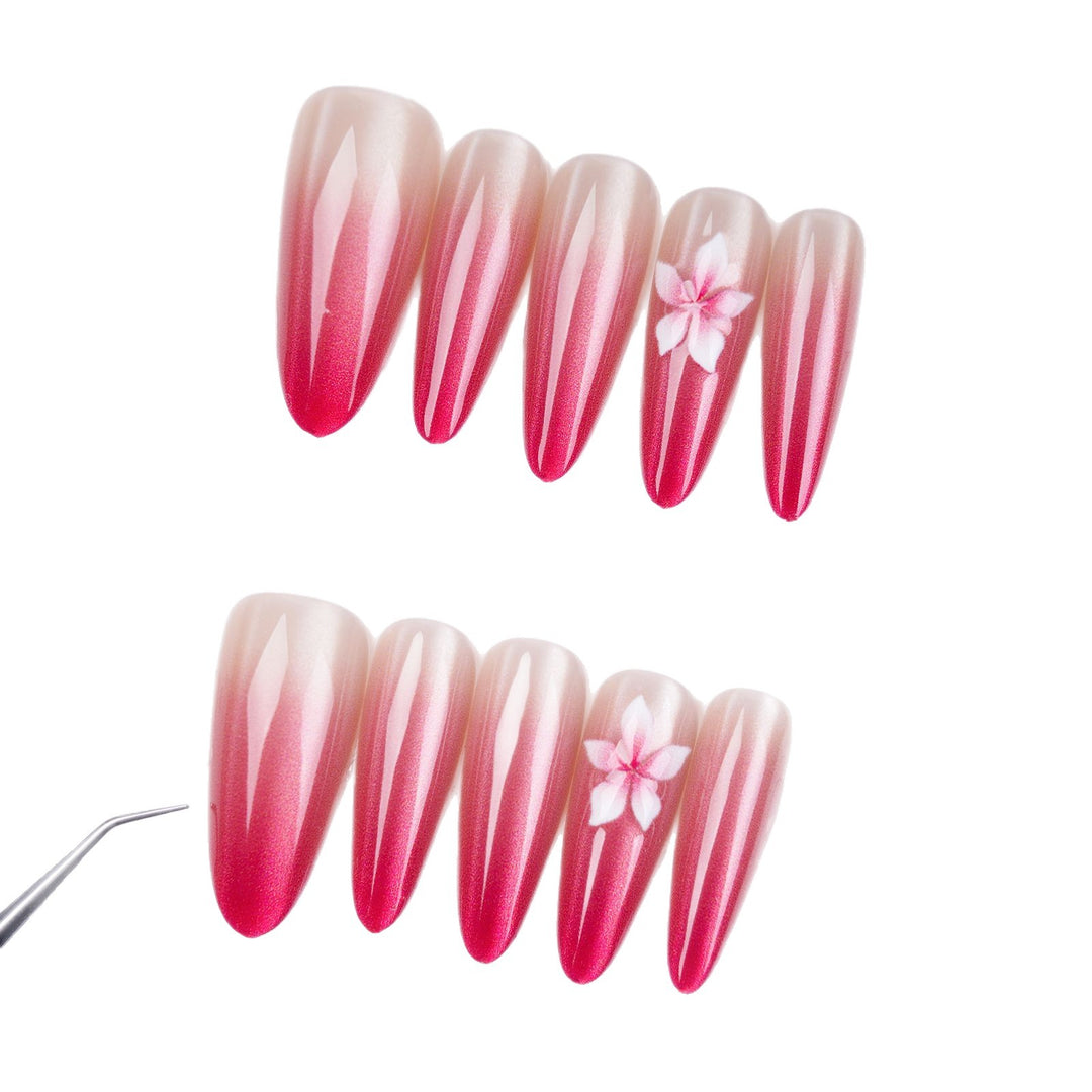 Premium Artistic Ombre Nail Extensions Kalsten