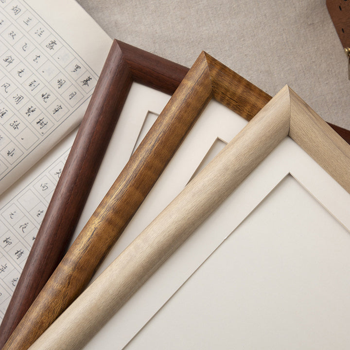 Rustic Natural Wood Photo Frame for Home Decor
