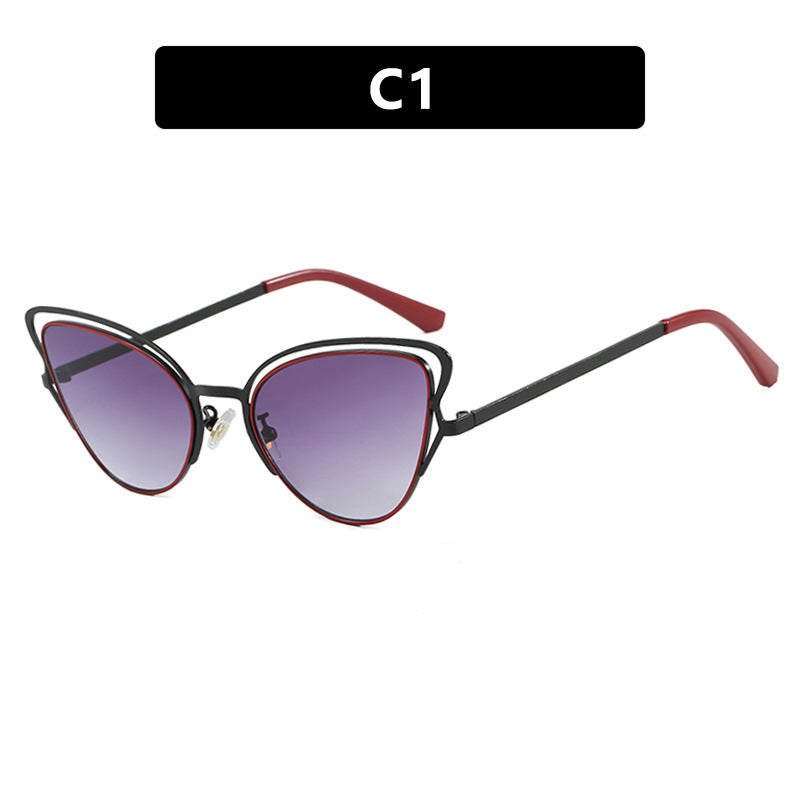 Women's Cat-Eye Glasses with Elegant Metal Frame and Comfortable Fit Kalsten