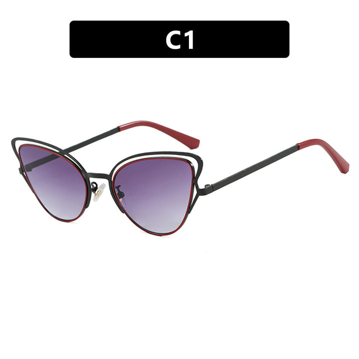 Women's Cat-Eye Glasses with Elegant Metal Frame and Comfortable Fit Kalsten