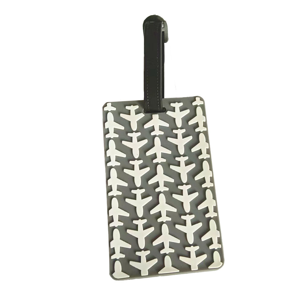 Unisex luggage tag in modern airplane design Kalsten