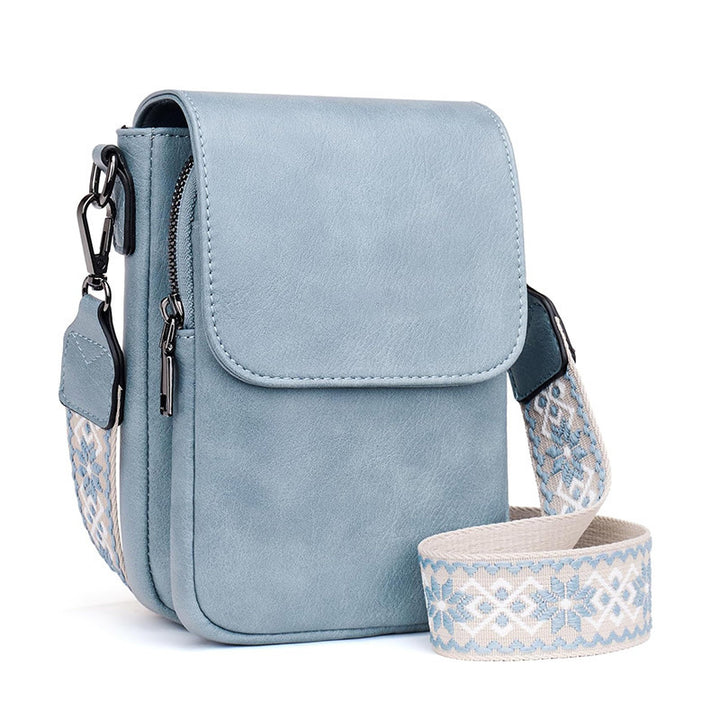 Small crossbody bag with decorative shoulder strap Kalsten