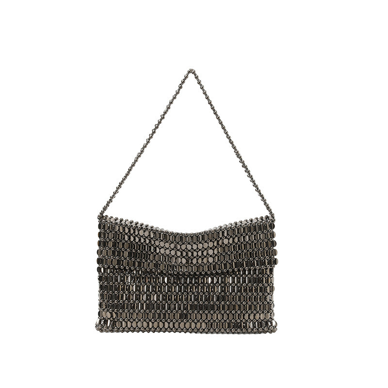 Metal Mesh Evening Clutch