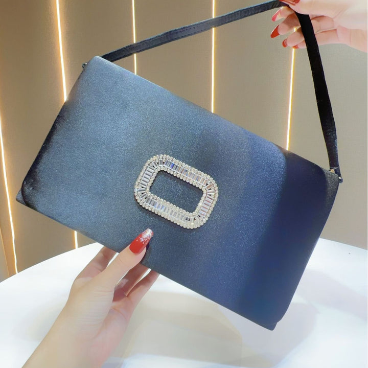 Elegant Satin Evening Purse