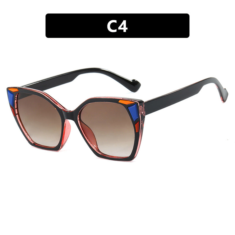 Women Fashionable Geometric Designer Glasses Kalsten
