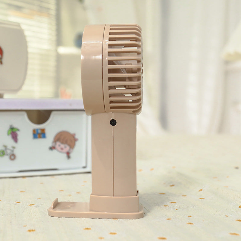 Ladies portable hand fan with variable speed control and ergonomic design Kalsten