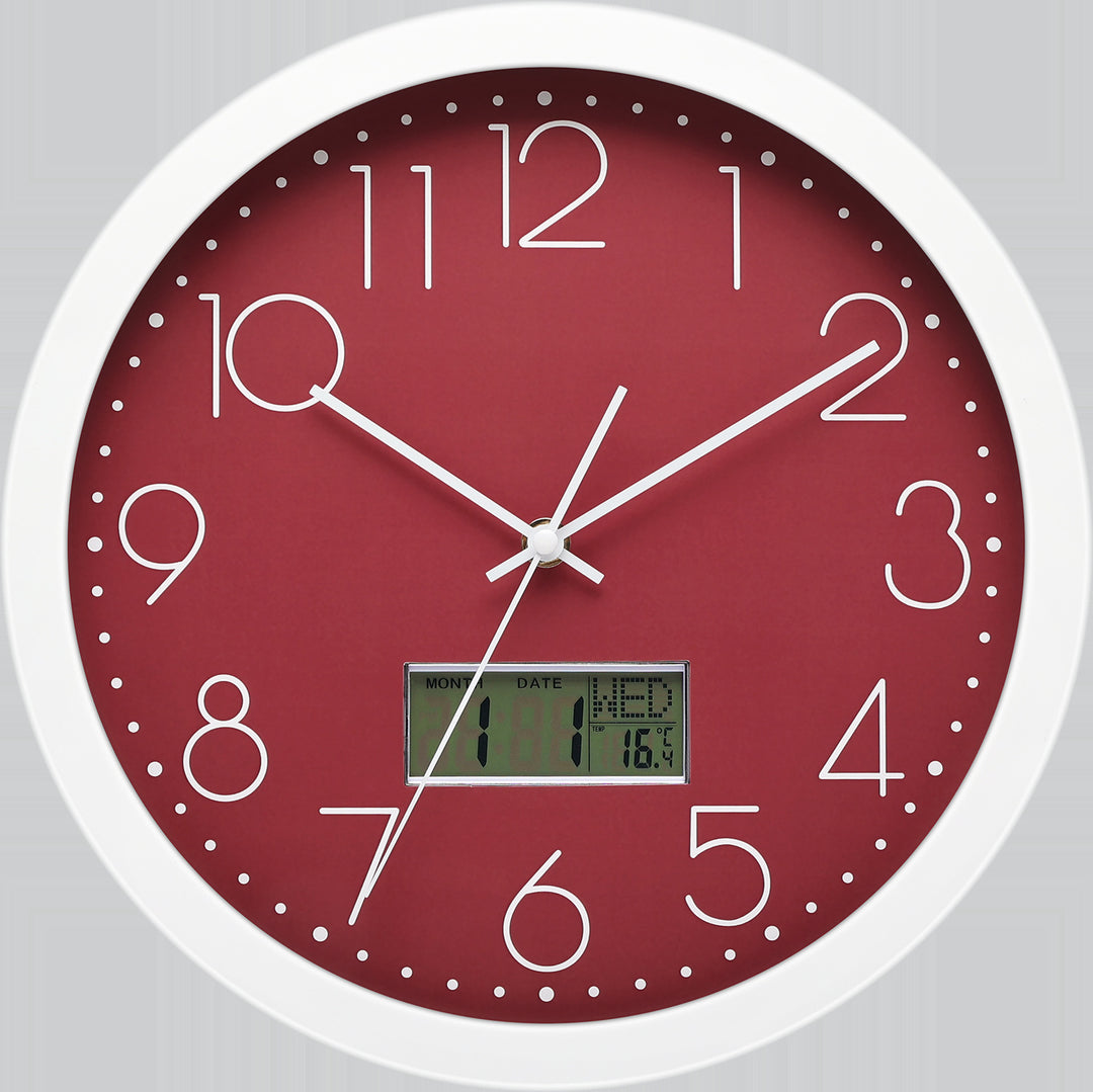 Digital watch with temperature and date display Kalsten