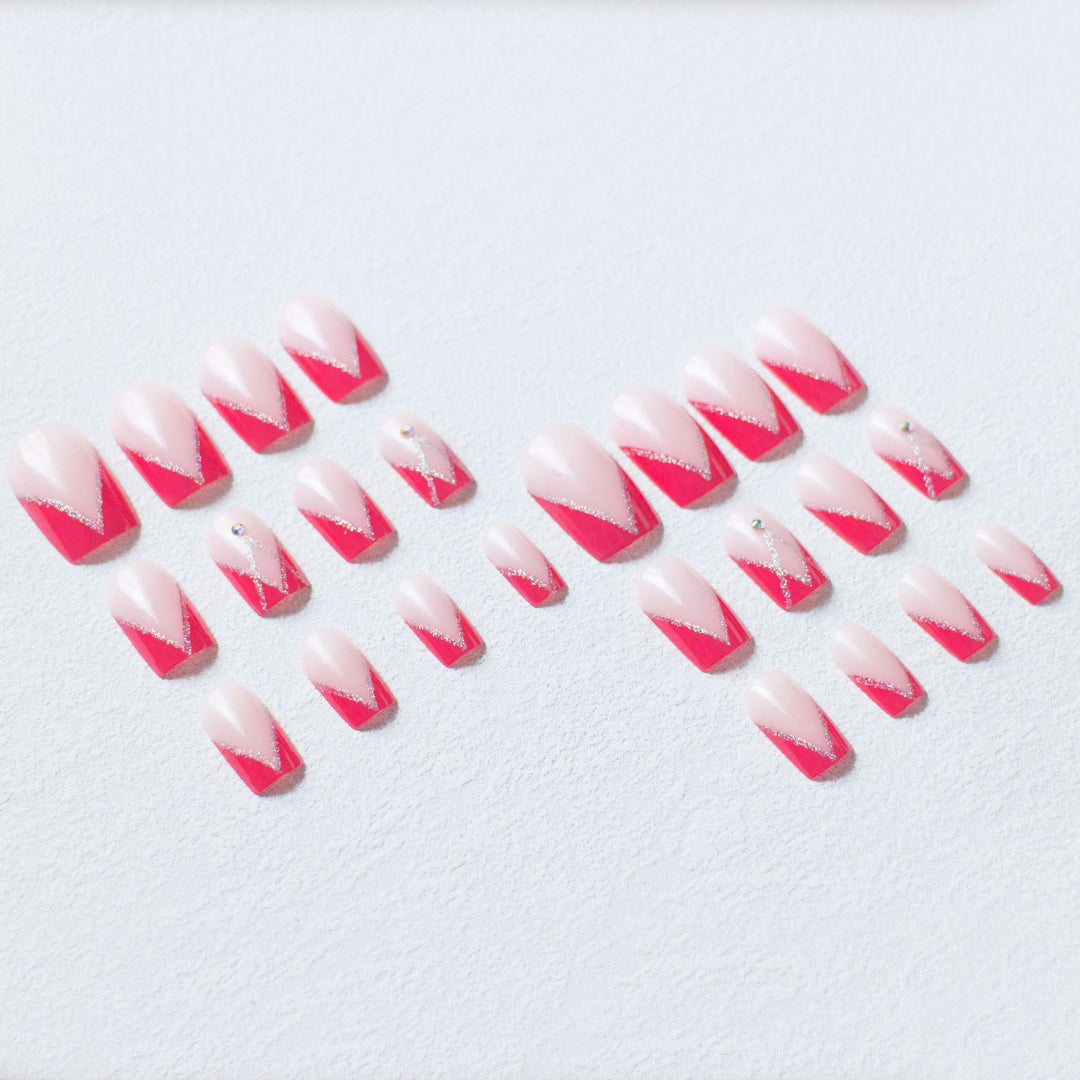 Artistic French Tip Nail Art Kit