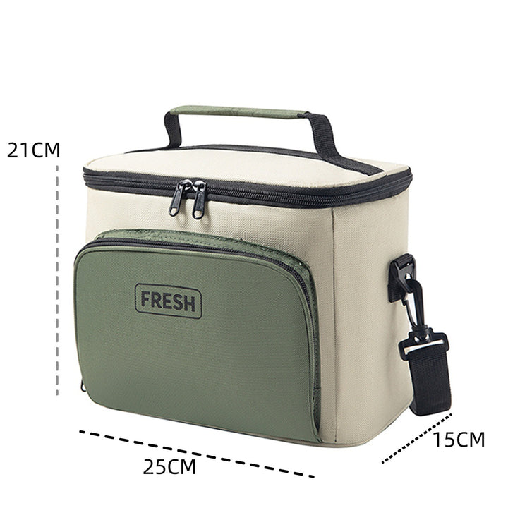 Insulated Food Carrier with Multi-Pocket Design