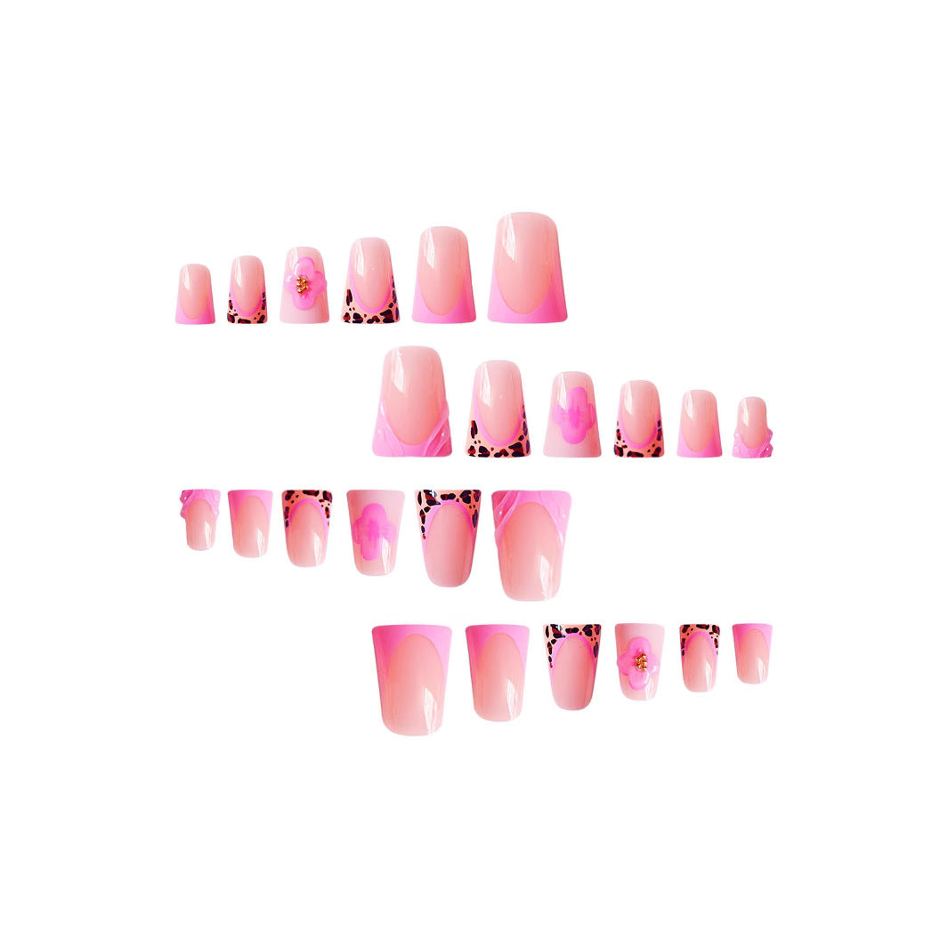 Artistic 3D Decorative Press-On Nail Art Kalsten