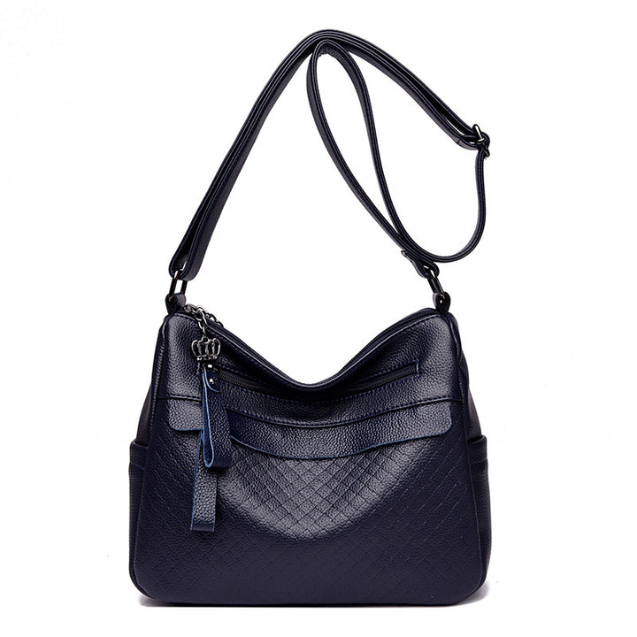Textured Quilted Shoulder Bag Kalsten