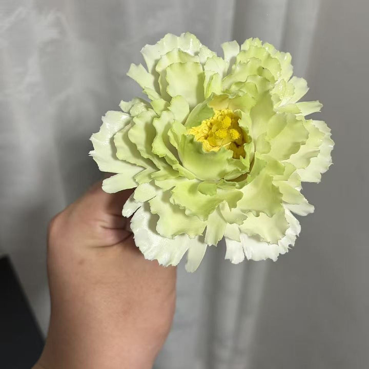 Lifelike Decorative Peony Flower