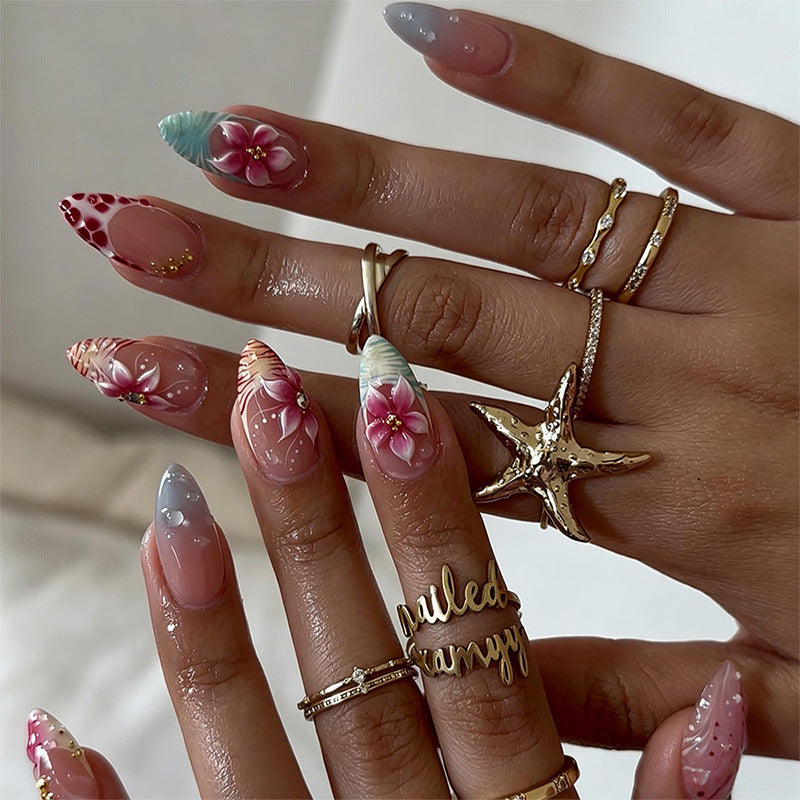 Luxury Nail Art Set with Galactic Designs Kalsten