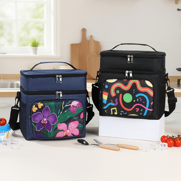 Insulated Multi-Functional Lunch Cooler