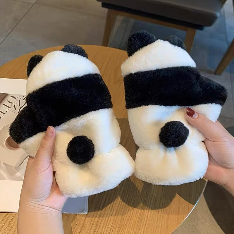 Cute Cat-Themed Plush Mittens Kalsten