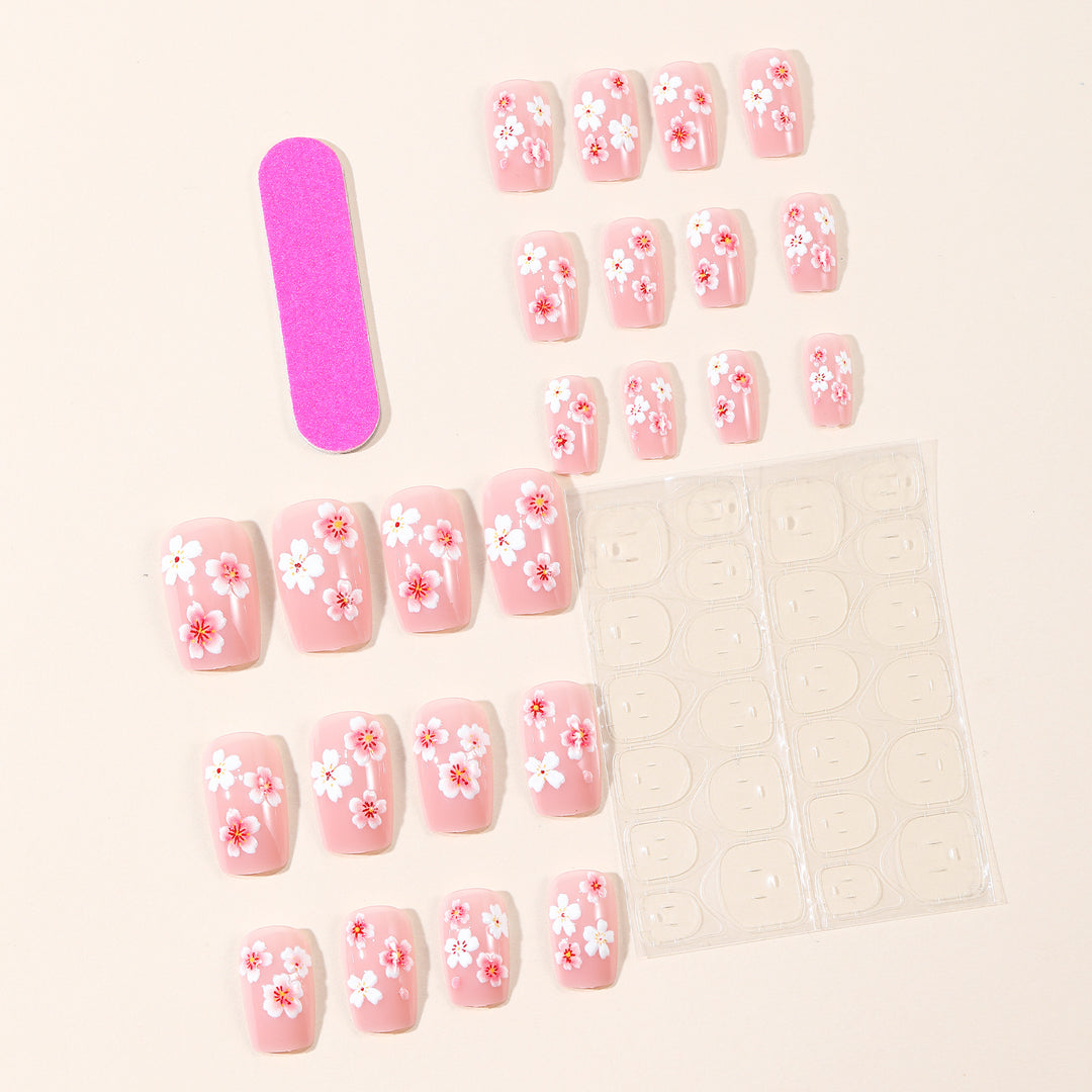 Floral Acrylic Nail Art Extensions Kalsten 1789713374