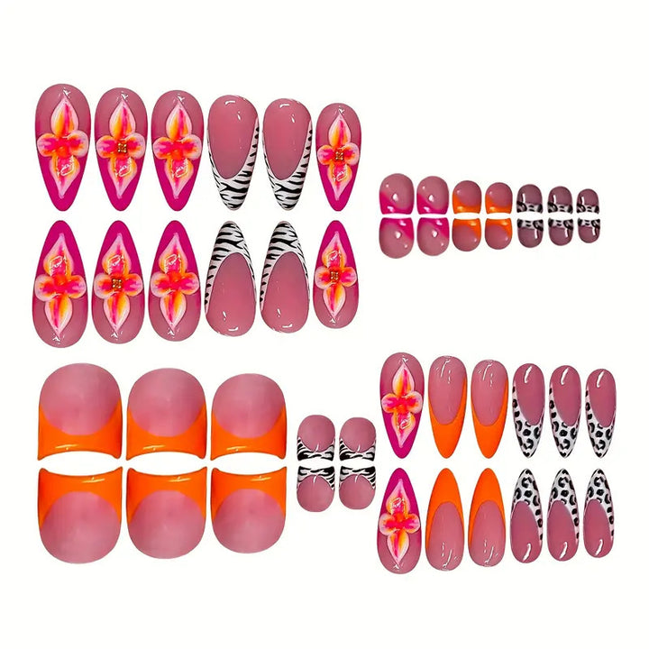 Floral Artistic Nail Design Kalsten
