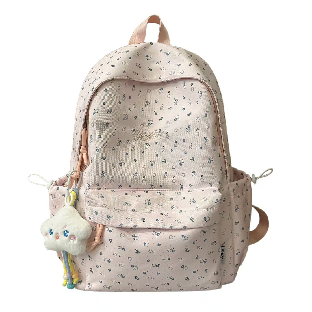 Floral Printed Lightweight Backpack Kalsten